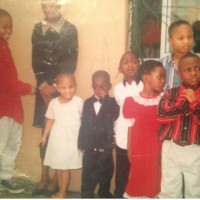 Throwback Photo Of Davido With His Sister And Cousins